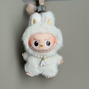POP Mart Labubu mini letter necklace (A-Z)